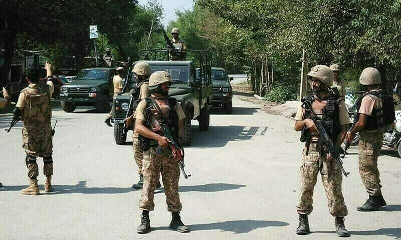 Six soldiers embraced martyrdom in FC compound operation