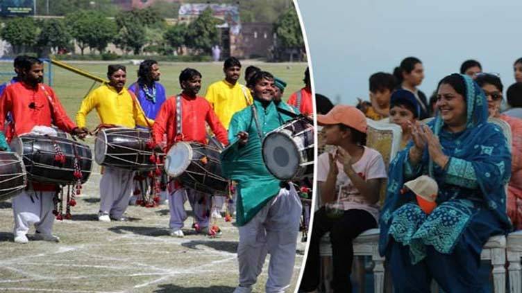 People throng Jilani Park to enjoy 'Lahore Lahore Aye' festival