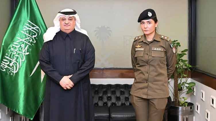 ASP Sheherbano Naqvi gets royal invitation to visit Saudi Arabia