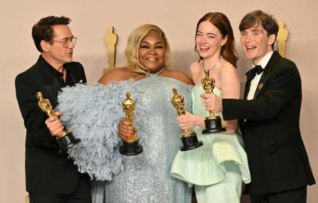 Oppenheimer’ sweeps up at Oscars