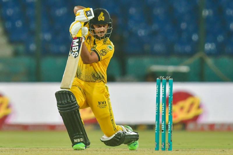 Saim stars as Peshawar Zalmi set target of 186 for Islamabad United