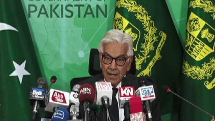 Afghanistan behind recent terror wave in Pakistan: Khawaja Asif