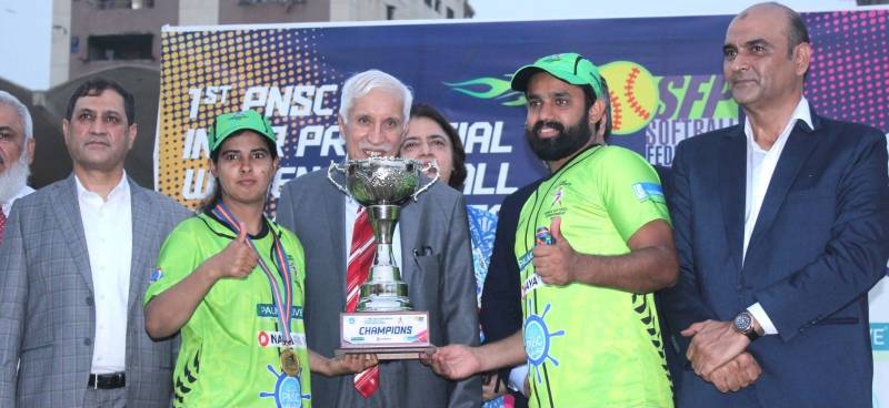 Punjab clinch trophy in 1st PNSC Inter-Provincial Women's Softball Championship