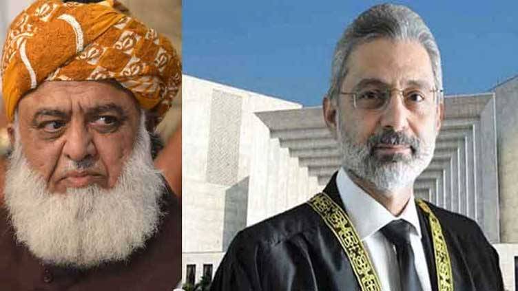 Fazlur Rehman urges CJP for expedited hearing on Interest-Free financial system