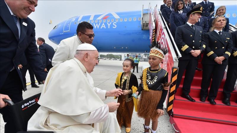  Pope Francis begins longest tour of his pontificate with visit to Muslim-majority Indonesia