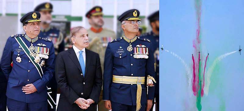 PM Shehbaz, air chief pay tribute to PAF heroes on Air Force Day