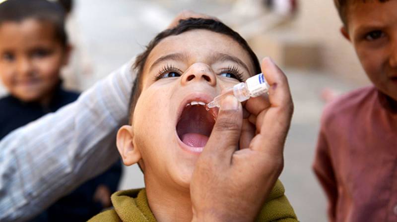 Anti-polio vaccination drive underway across country