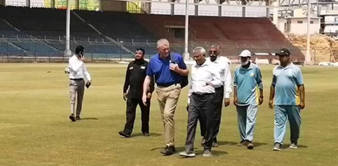 ICC delegation reviews Karachi Stadium for Champions Trophy 2025