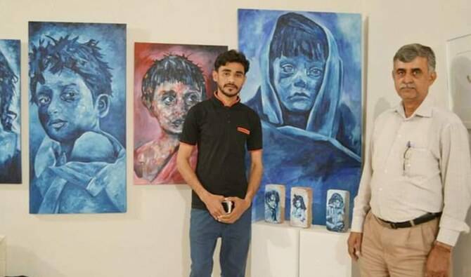 Artist Saifi Soomro's 'lost' paintings returned after seven years