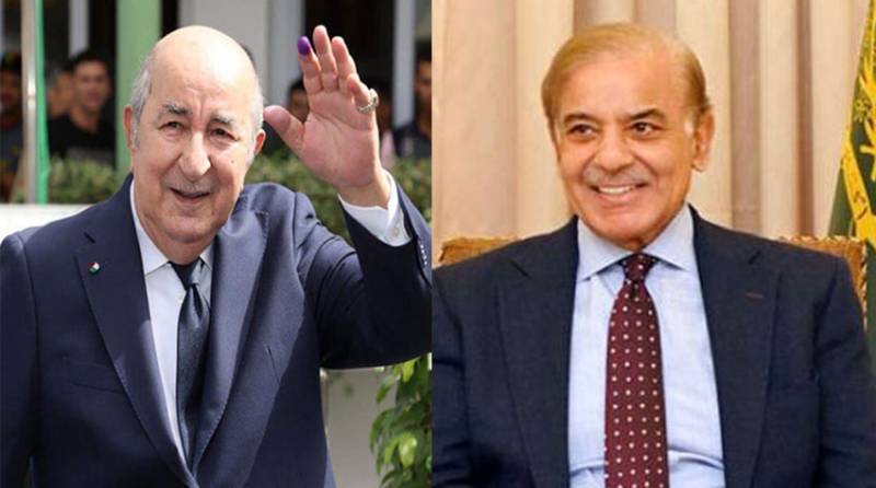 PM Shehbaz congratulates Algerian President on reelection