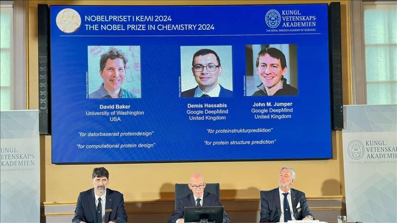 David Baker, Demis Hassabis, and John Jumper win 2024 Nobel Prize in chemistry