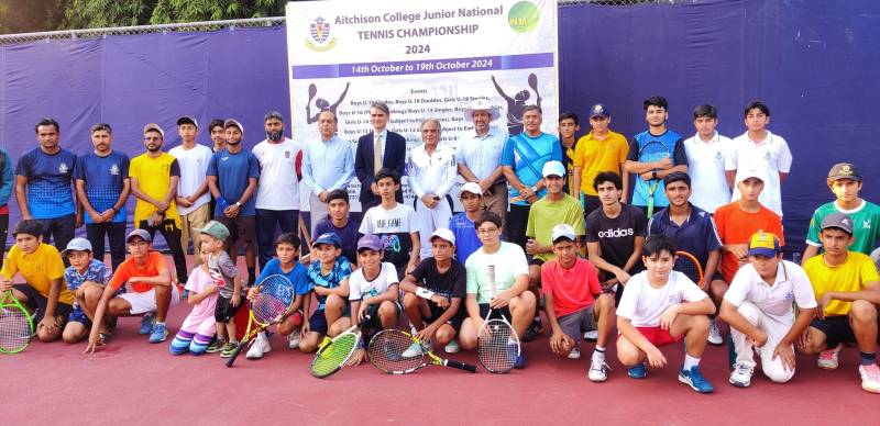 Aitchison College Junior Tennis Championship 2024 gets underway