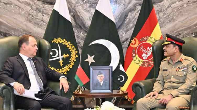 COAS seeks stronger military ties with Belarus