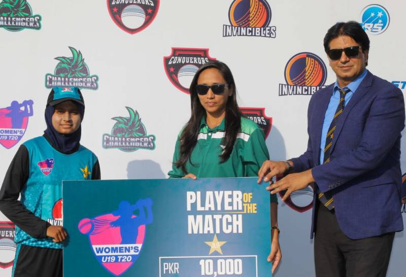 Areesha Ansari leads Conquerors to second win in U19 Women’s T20 Tournament