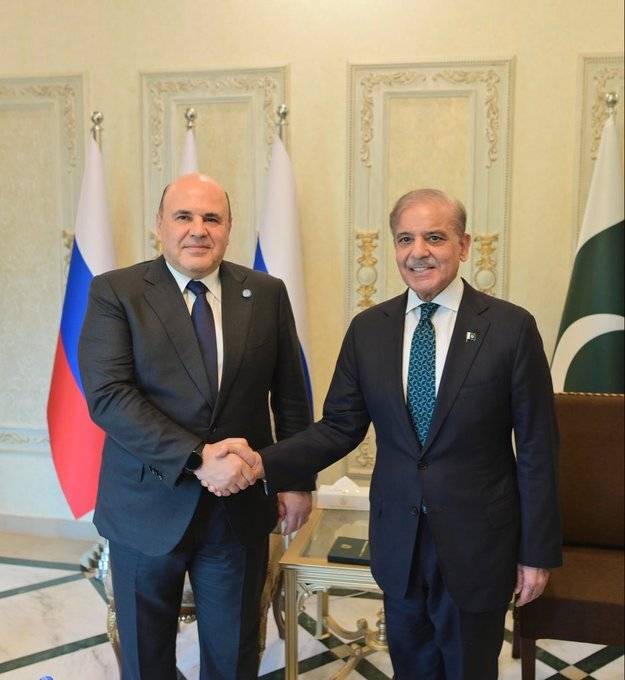 PM holds substantive meeting with Russian Prime Minister Mikhail Mishustin