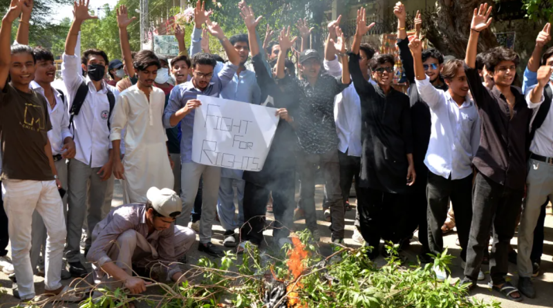 Rawalpindi student protests turn violent; over 200 arrested