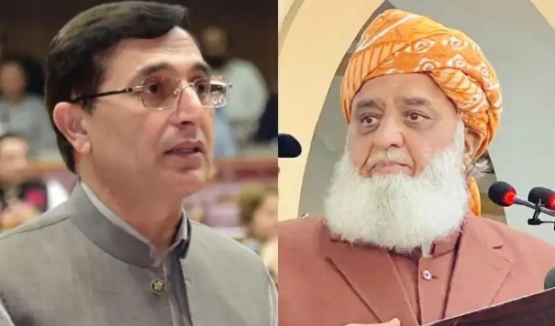 PTI delegation meets Maulana Fazlur Rehman on constitutional amendments