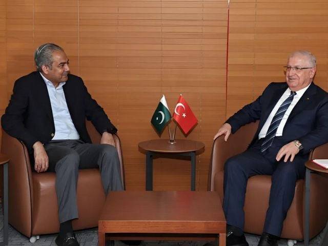 Mohsin Naqvi, Turkish Defense Minister Yasar Guler discuss strengthening bilateral ties