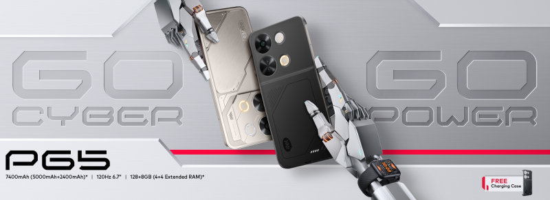 Itel unveils P65: First smartphone with cyber design & free charging case