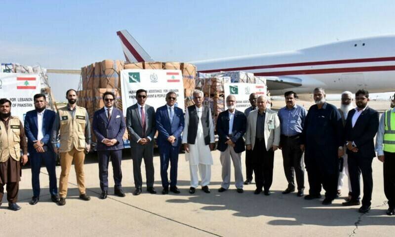 Pakistan continues to send humanitarian aid to Gaza, Lebanon