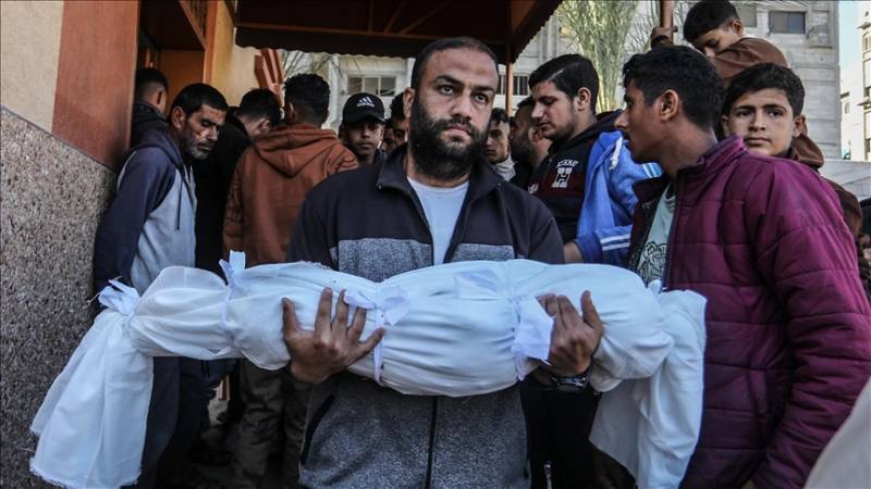  Close to 70pc of those killed in Gaza are women and children: UN rights office