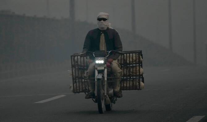 Lahore becomes world's second most polluted city as toxic smog chokes Punjab