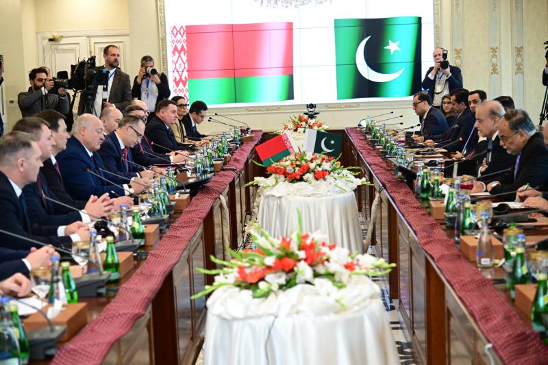 Delegation level talks between Belarus and Pakistan