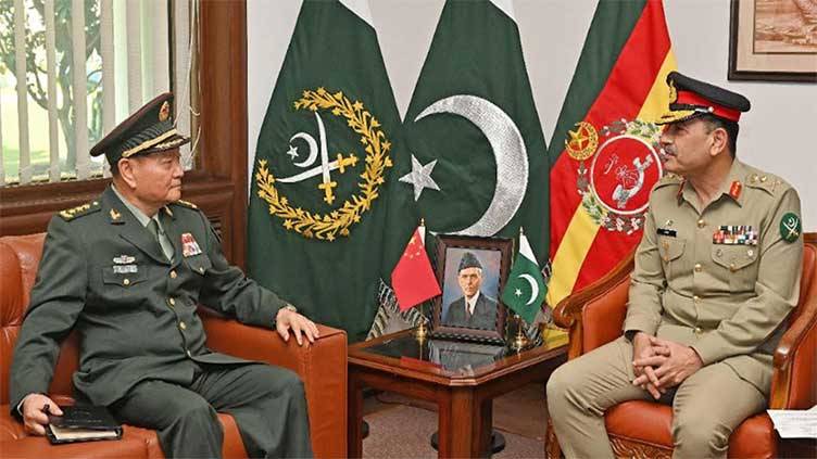 COAS Gen Asim Munir reaffirms Pakistan-China strategic partnership