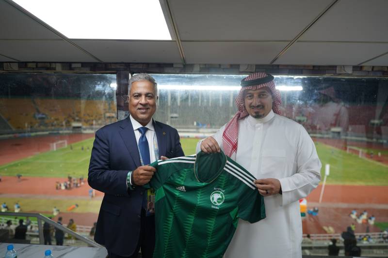 Haroon Malik congratulates Saudi counterpart on winning 2034 FIFA World Cup hosting rights 