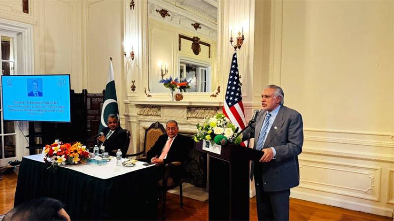 Ishaq Dar calls for united Muslim effort to support Palestine