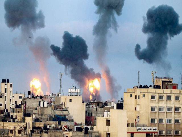 Pakistan strongly condemns Israeli air strikes in Gaza