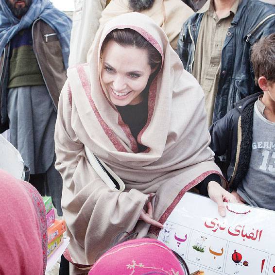 Angelina Jolie: Humanitarian