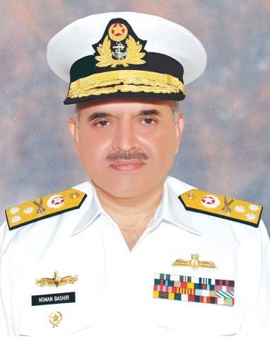 Noman Bashir new Naval Chief