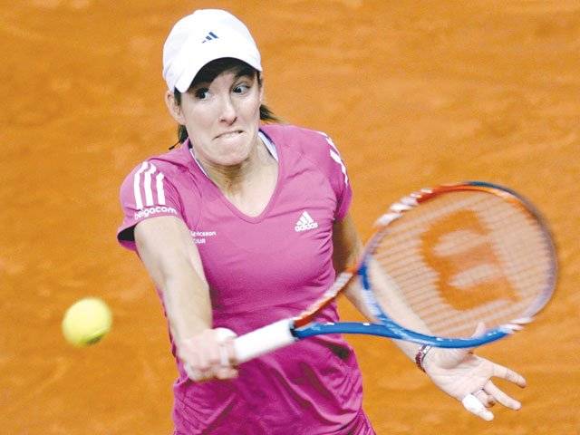 Henin survives German test, Kuznetsova exits