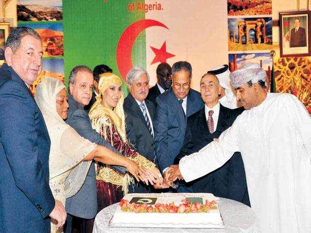 Algerian national day celebrated