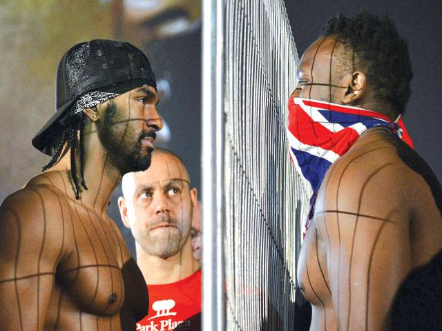 Hate and hype fuel Haye Chisora clash