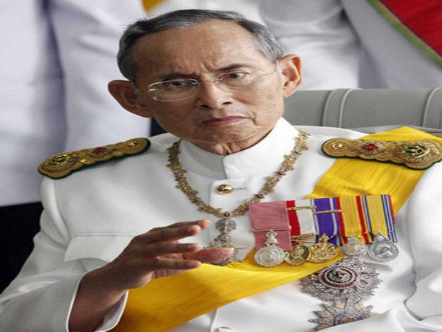 Thailand's king treated