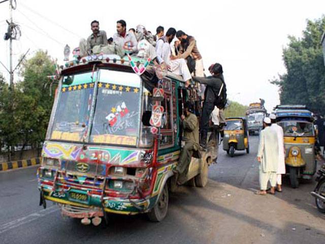 Overloading in public transport goes unchecked