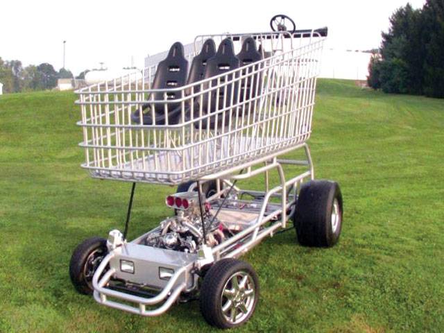 World’s fastest shopping cart