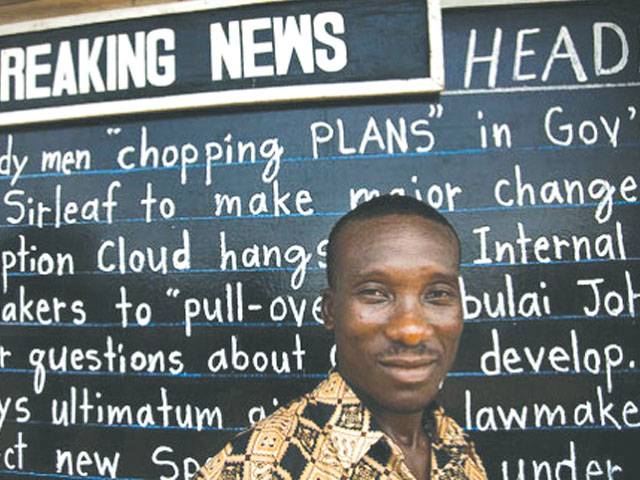 The Daily Talk - Liberia’s Blackboard Newspaper