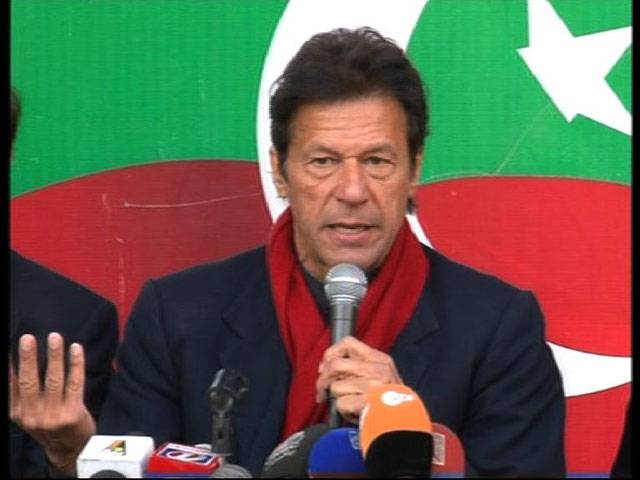 Change only through ballot, says Imran