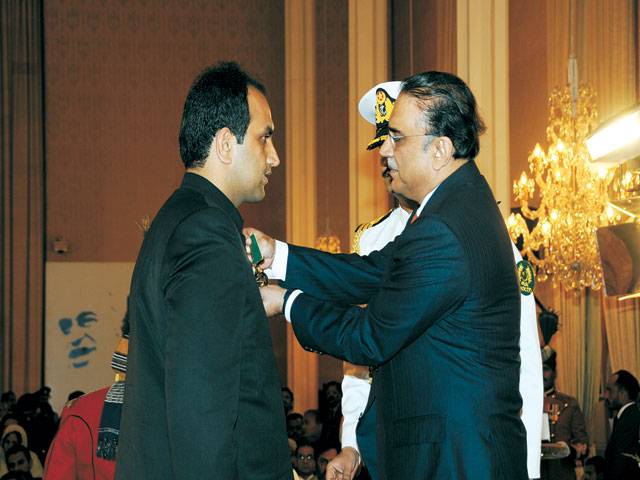 Tamgha-i-Imtiaz conferred on Faisal Mushtaq