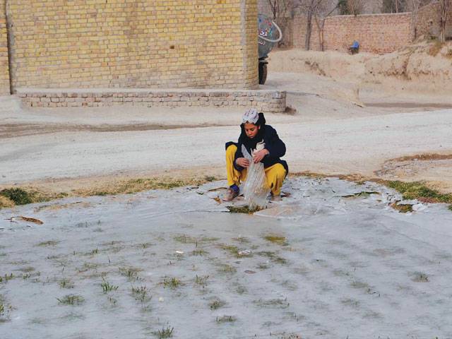 Quetta shivers at –13 degrees