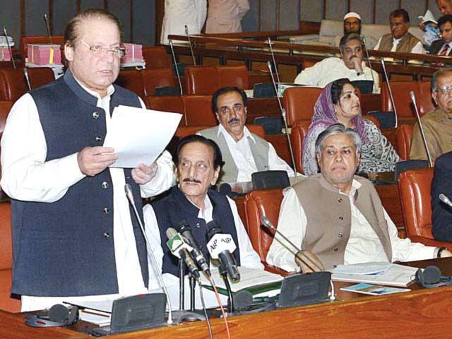 Nawaz defends inevitability of operation