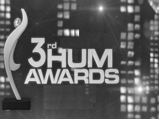 3rd Hum Awards 2015 in Dubai on April 9