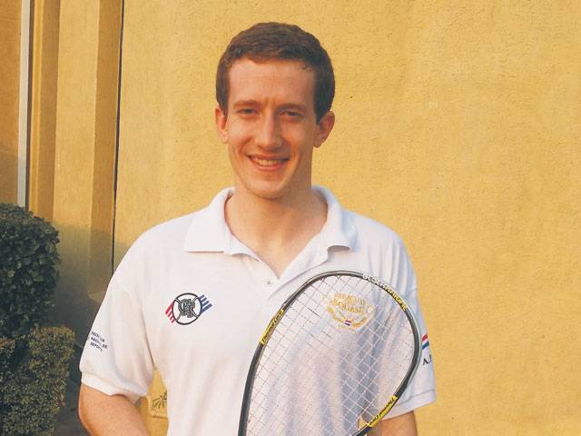 American Todd terms playing squash in Pakistan right decision