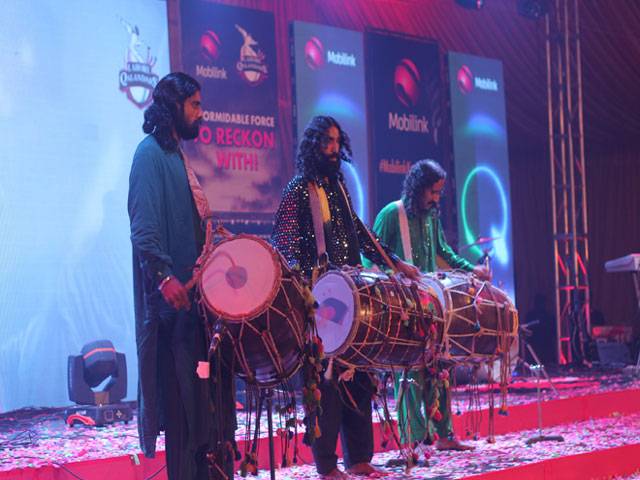 Lahore Qalandars launch with Overload