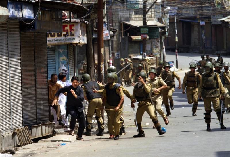 Indian policy in occupied Kashmir