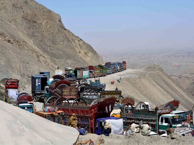 Quetta-Chaman Highway blocked1