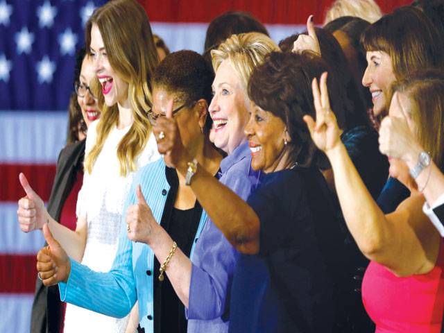 Can Hillary Clinton change gender roles in politics?